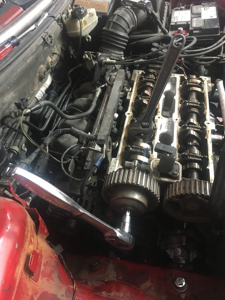 How To Replace A Timing Belt On A 2003 Ford Focus SVT ZX5 Focus